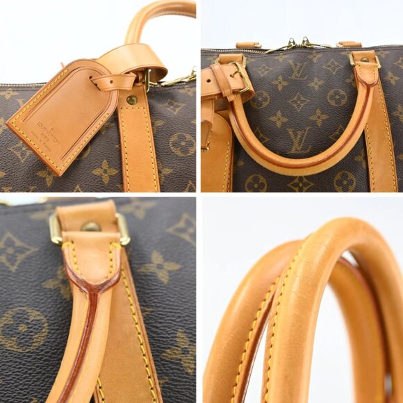 Authentic LOUIS VUITTON Keepall 60 Monogram Canvas Duffel Bag bsj761-112725 - Picture 8 of 16